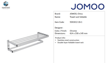 Load image into Gallery viewer, JOMOO Towel Rack Foldable Chrome 9301812-1B-1

