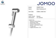 Load image into Gallery viewer, JOMOO Bidet Handspray Set Brass S190011-2B02-I012
