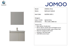 Load image into Gallery viewer, JOMOO wall hung vanity unit apricot grey XA2036-14DS-1
