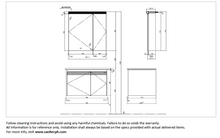Load image into Gallery viewer, JOMOO wall hung vanity unit apricot grey XA2036-14DS-1
