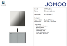 Load image into Gallery viewer, JOMOO wall hung vanity unit grey blue A2453-748W-2
