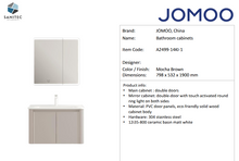 Load image into Gallery viewer, JOMOO Bathroom Cabinet Mocha Brown A2499-14KI-1
