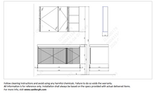 Load image into Gallery viewer, JOMOO Bathroom Cabinet A2448-187H-1
