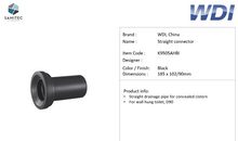 Load image into Gallery viewer, WDI straight connector with sleeve K9505AHBI+31017
