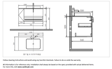 Load image into Gallery viewer, Queenswood Navarra wall unit w/ drawer dark green NVR1000-DG
