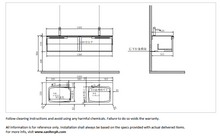 Load image into Gallery viewer, Queenswood Loca vanity 80cm, left cab gloss white QW223LC800L-GW
