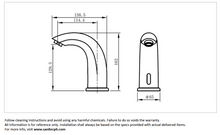 Load image into Gallery viewer, TCK infra-red basin tap AC 230V 201LT35 AC/DC
