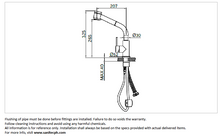 Load image into Gallery viewer, Primy sink mixer swivel with pull-out PF7202
