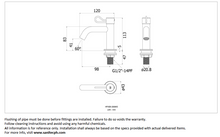 Load image into Gallery viewer, VRH Bonny basin pillar tap with loop handle B2000K5
