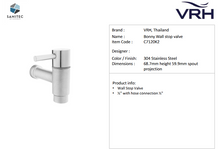 Load image into Gallery viewer, VRH Bonny wall valve C7120K2
