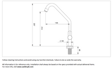 Load image into Gallery viewer, VRH Bonny sink pillar tap B1000K1
