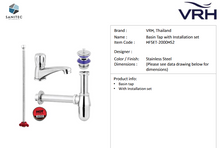 Load image into Gallery viewer, VRH HOY Basin Faucet Set HFSET-2000HS2
