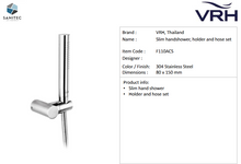 Load image into Gallery viewer, VRH slim handshower holder set F110ACS
