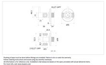 Load image into Gallery viewer, VRH 3-way stop valve w/ the cover plate HFVJB-9120G2
