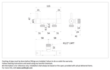Load image into Gallery viewer, VRH 3-way stop valve w/ the cover plate HFVJB-9120G3
