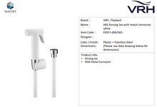 Load image into Gallery viewer, VRH bidet w/ nut and hose connector FXSEY-0062WS
