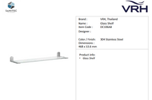 Load image into Gallery viewer, VRH Duracon glass shelf DC106AB
