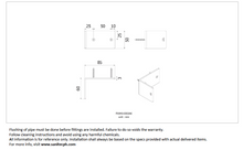 Load image into Gallery viewer, VRH foot plate panel for sliding door FXVH0-0302AK
