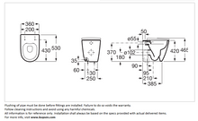 Load image into Gallery viewer, Roca Ona flrstand WC rimless 360x530x465 A347687000
