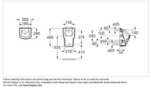 Load image into Gallery viewer, Roca Hall wall hung urinal 300x280x490mm A35362E000
