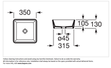 Load image into Gallery viewer, Roca OPTICA countertop basin w/o overflow A327B12000
