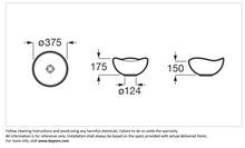 Load image into Gallery viewer, Roca Ohtake Countertop Basin Coffee A327A15660
