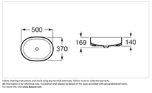 Load image into Gallery viewer, Roca INSPIRA ROUND countertop basin without overflow A327520000
