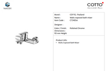 Load image into Gallery viewer, Cotto Waltz lever handle exposed bath mixer CT2405A
