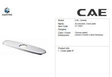 Load image into Gallery viewer, CAE Cover Plate 8&quot; 51.13001
