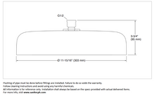 Load image into Gallery viewer, Kohler shower head  12&quot; Statement 1F K26291T-2MB
