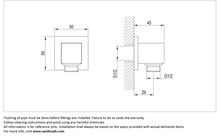 Load image into Gallery viewer, CAE wall outlet with 1/2&quot; male inlet 91.2976C
