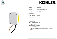 Load image into Gallery viewer, Kohler AC Power Supply K16306T-NA
