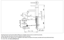 Load image into Gallery viewer, Cotto Anthony Basin Mixer w/ Pop up CT542A
