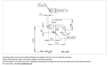 Load image into Gallery viewer, Cotto Anthony Wall Tap with Diverter CT1017A
