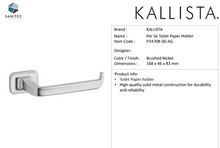 Load image into Gallery viewer, Kallista Per Se toilet paper holder brushed nickel P34708-00-AG
