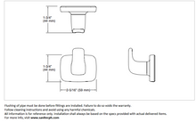 Load image into Gallery viewer, Kallista Per Se hook brushed nickel P34706-00-AG

