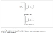 Load image into Gallery viewer, Kallista Wall Bracket P21487-00-AD
