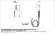Load image into Gallery viewer, Kallista Pinna Paletta Handshower and Hose  P24938-ADW-AD
