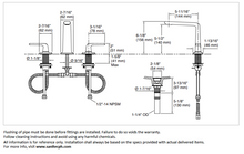 Load image into Gallery viewer, Kallista Per Se Sink Faucet, Tall Spout, Lever Handles P24736-LV-AG
