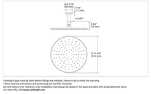 Load image into Gallery viewer, Kallista Air-induction Large Contemporary 30.5 cm Diameter Raindome Single Function Shower P21513-00-AD

