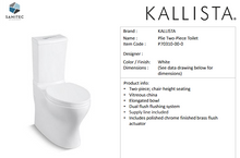 Load image into Gallery viewer, Kallista Plie Watercloset Two Piece P70310-00-0
