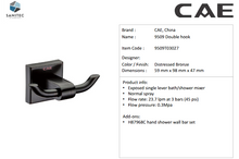 Load image into Gallery viewer, CAE 9509 Double Hook DBR 9509T03027DBR
