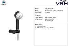Load image into Gallery viewer, VRH Handshower, Hose &amp; Holder Set F114AAS
