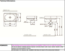 Load image into Gallery viewer, NAHM Nur Countertop Basin Rectangular NM.5706
