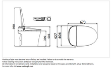 Load image into Gallery viewer, JOMOO smart toilet w/cistern ZD6351-SA-IDO305
