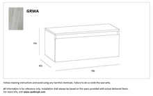 Load image into Gallery viewer, Queenswood Wall Cabinet w/ 1 Drawer &amp; Table Top CB794630B-GRWA
