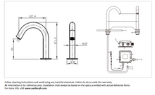 Load image into Gallery viewer, TCK Basin Tap (Sensor at Outlet) DC 6V 201LT49S DC
