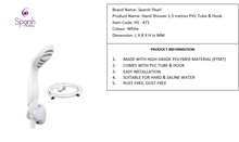 Load image into Gallery viewer, Sparsh Pearl hand shower 1.5m white HS-471
