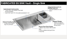 Load image into Gallery viewer, Kohler Vault kitchen Sink K27772T-2N-NA
