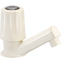 Load image into Gallery viewer, Sparsh Pearl STANDARD pillar tap 15mm white/ivory TS-104
